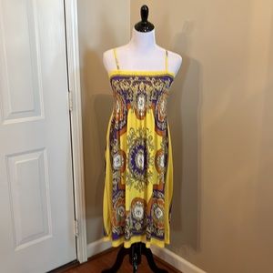 India Boutique Flowy summer dress Free Size(one size fits most)